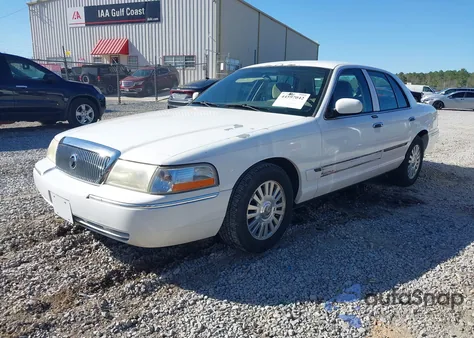 2003 Mercury Grand Marquis Gs from USA, damaged, VIN 2MEFM74W53X687602